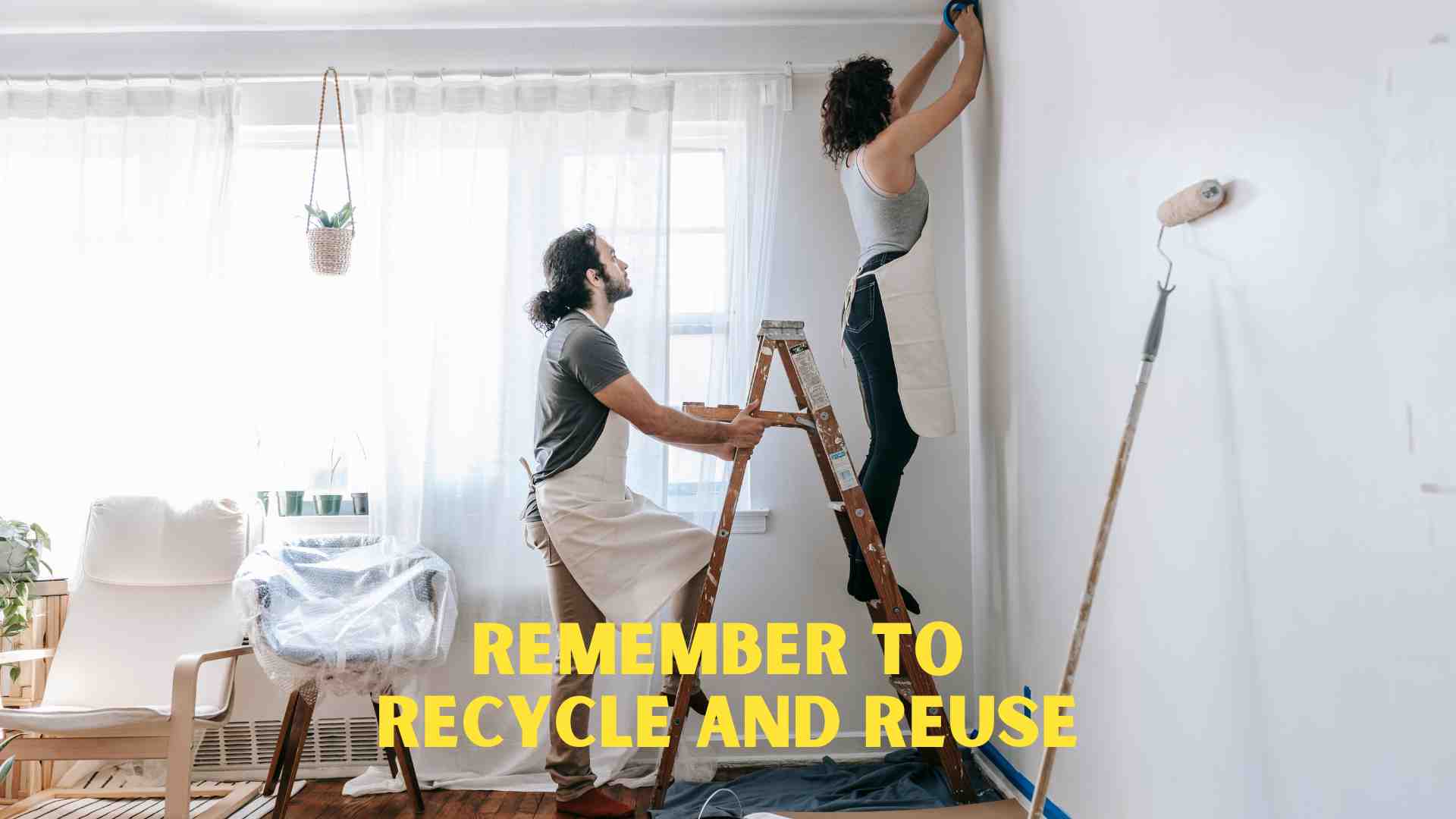 Remember to recycle and reuse